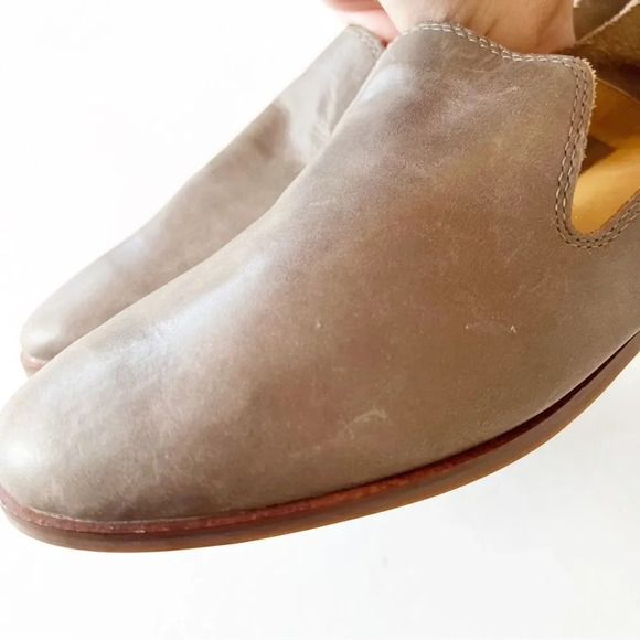 Lucky Brand Cahill Loafer Taupe Soft‎ Leather Shoes Women’s Size 10M Fall Vibes - Picture 9 of 14